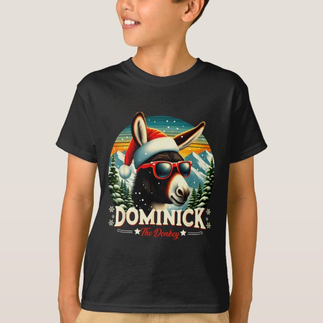 Camiseta Christmas Xmas Dominick The Christmas Cheer  (Frente)