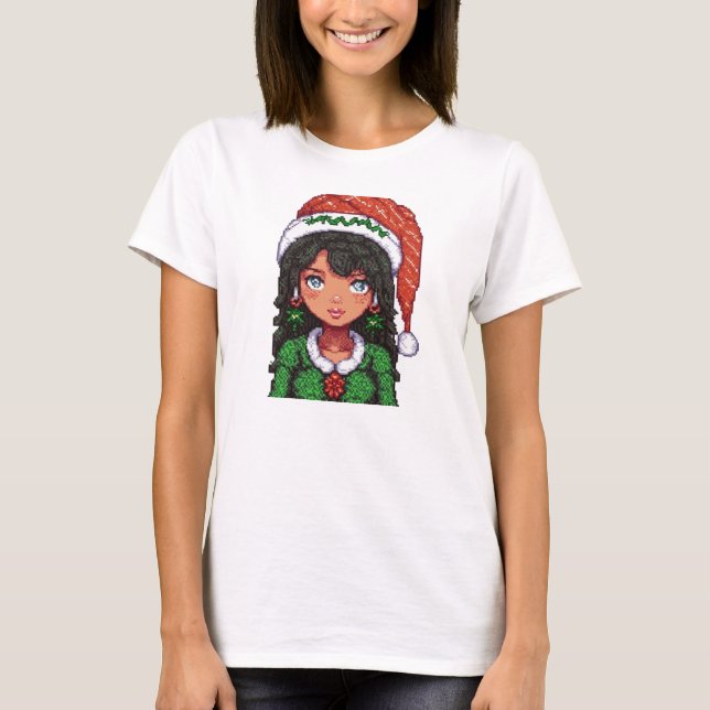 Camiseta Christmasgirl Tshirt (Frente)