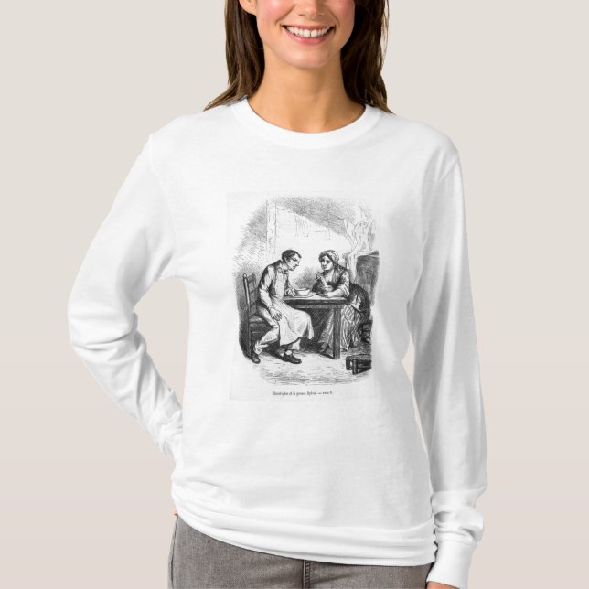 Camiseta Christophe e a Sylvie gorda (Frente)