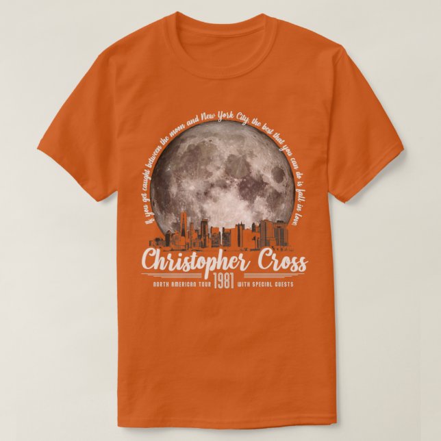 Camiseta Christopher Cross (Frente do Design)