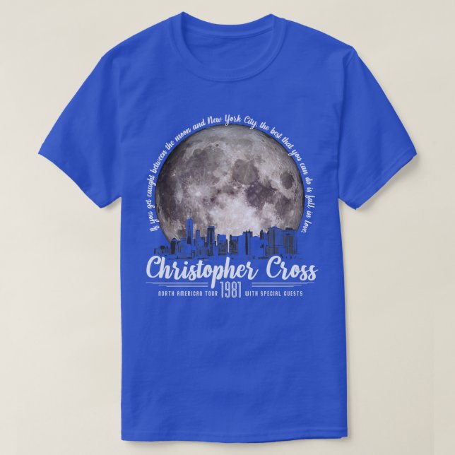 Camiseta Christopher Cross (Frente do Design)