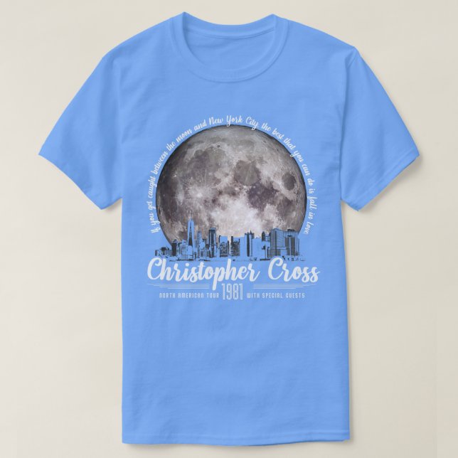 Camiseta Christopher Cross (Frente do Design)