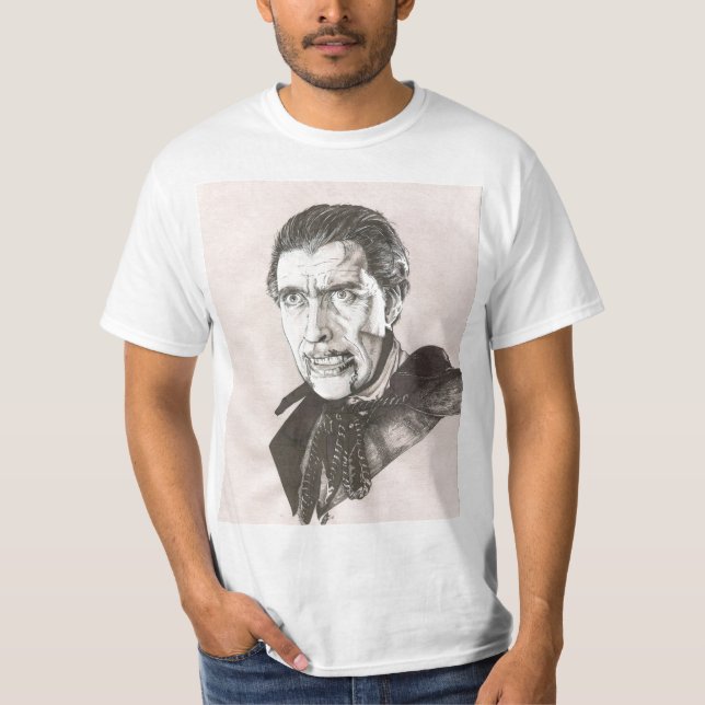 Camiseta Christopher Lee Dracula (Frente)