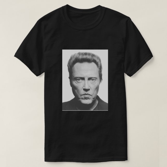 Camiseta Christopher Walken Essential  (Frente do Design)