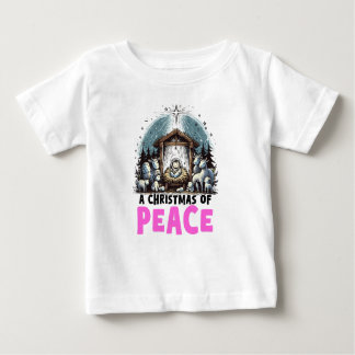 Camiseta Christ's Nativity : A Christmas of Peace