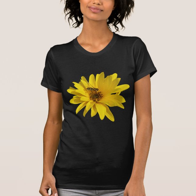 Camiseta Chrysanthemum com Hover Fly (Frente)