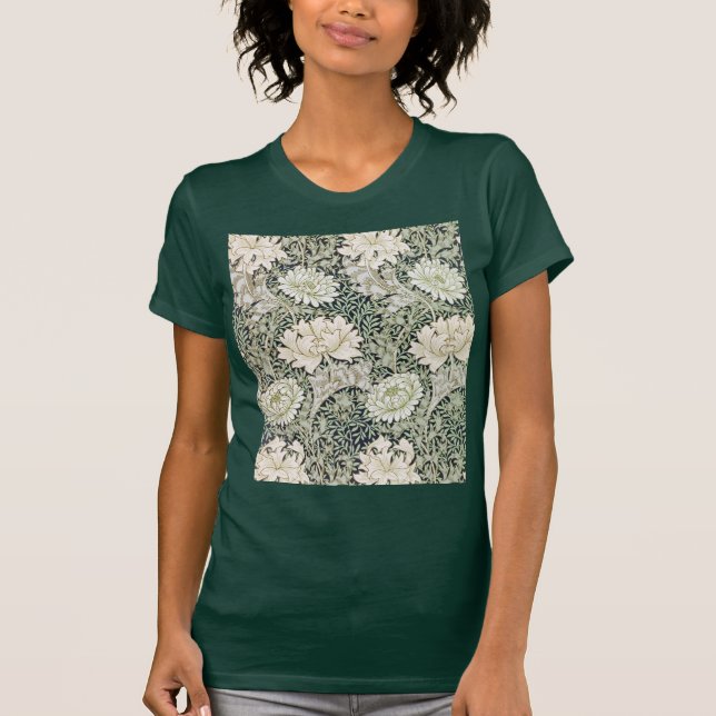 Camiseta Chrysanthemum, William Morris (Frente)