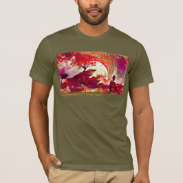 Camiseta Chrysanthemum Yoake - Artista - NFT Artisans Samur