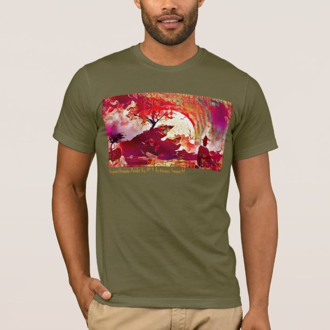 Camiseta Chrysanthemum Yoake - Artista - NFT Artisans Samur (Frente)