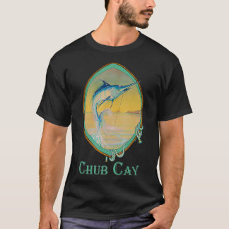 Camiseta Chub Cay Blue Marlin Pescadores de férias Trip