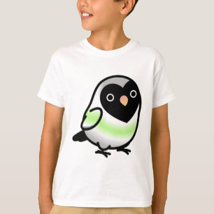 Camiseta Chubby Agender LGBT+ Orgulho Lovebird