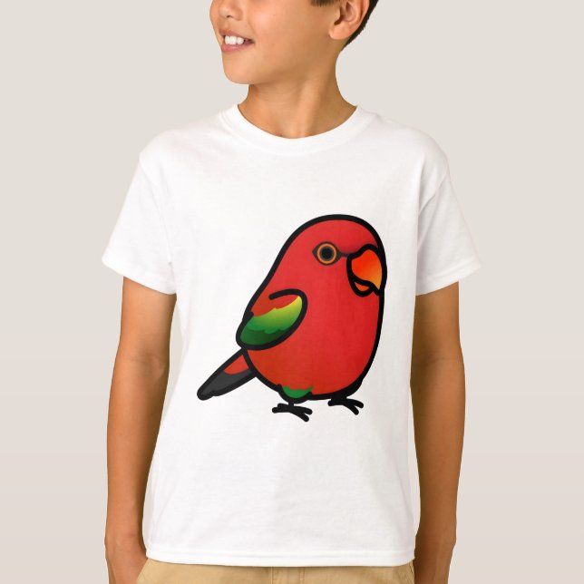 Camiseta Chubby Chattering Lory Lorikeet (Frente)