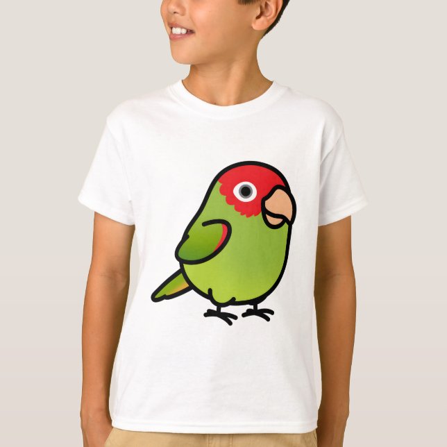 Camiseta Chubby Cherry Headed Conure (Frente)
