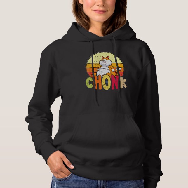 Camiseta Chubby Chonk Cat Memória Felina (Frente)