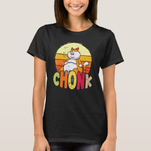 Camiseta Chubby Chonk Cat Memória Felina