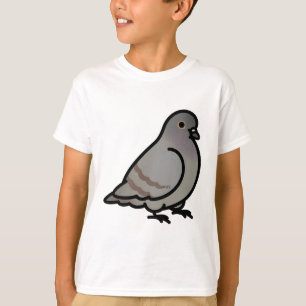 Camiseta Chubby Cinza Rock Tan Pigeon