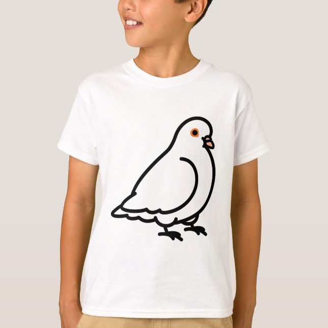 Camiseta Chubby Dove (Frente)