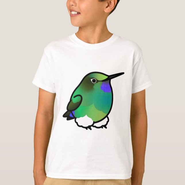 Camiseta Chubby Glowleg Hummingbird (Frente)