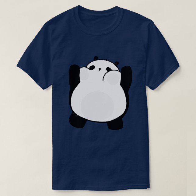Camiseta Chubby Little Panda (Frente do Design)