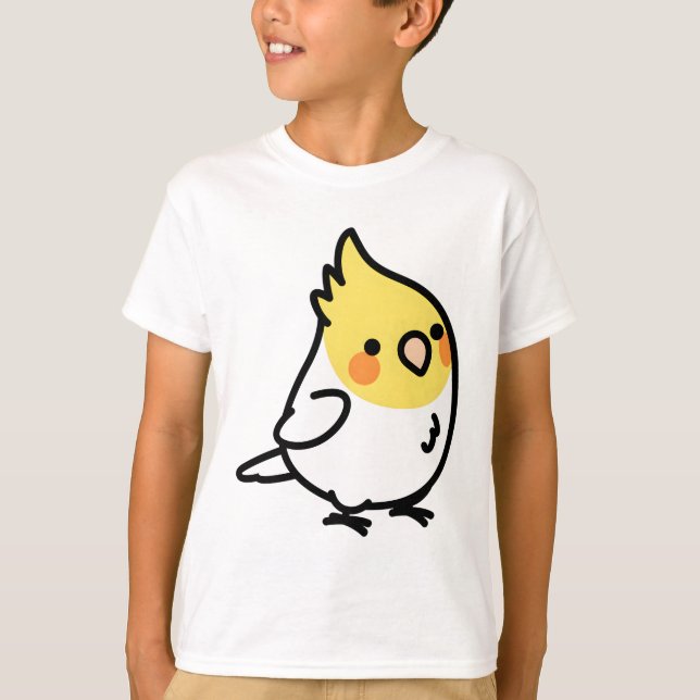 Camiseta Chubby Lutino Cockatiel (Frente)