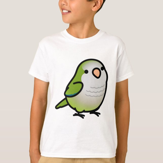 Camiseta Chubby Quaker Parrot (Frente)