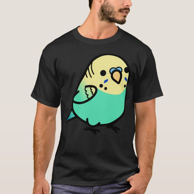 Camiseta Chubby Sky Blue Yellow Headed Budget (Frente)