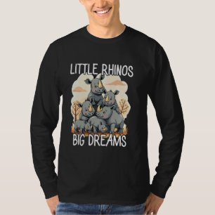 Camiseta Chubby Unicórnios Rhino Lover Rinocerontes Cute Mu