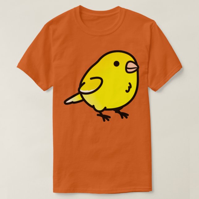 Camiseta Chubby Yellow Fator Canary (Frente do Design)