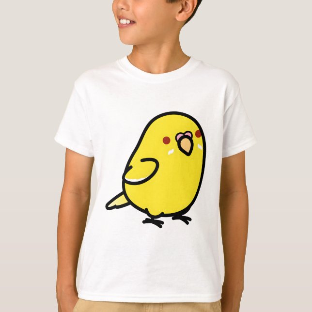 Camiseta Chubby Yellow Lutino Budget Red Eyes (Frente)