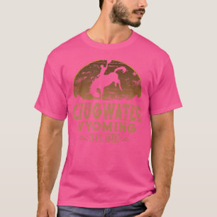 Camiseta Chugwater Wyoming Wy Wild West Rodeo Cowboy