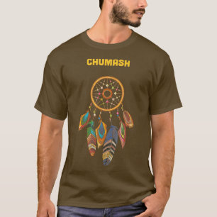 Camiseta Chumash Tribe Sonho de Vintagem Indígena Indígena 