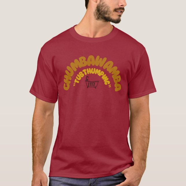 Camiseta Chumbawamba "Tubthumping"- Anarcho-Punk Anhim dos  (Frente)