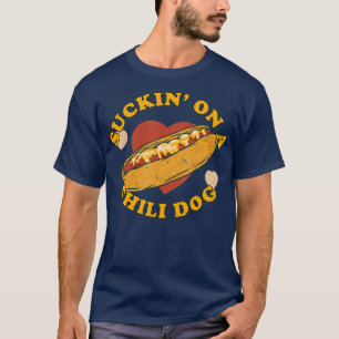 Camiseta Chupa-Chupa De Um Pato De Cachorro Engraçado