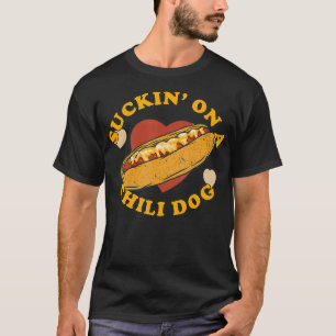 Camiseta Chupa-Chupa De Um Pato De Cachorro Engraçado