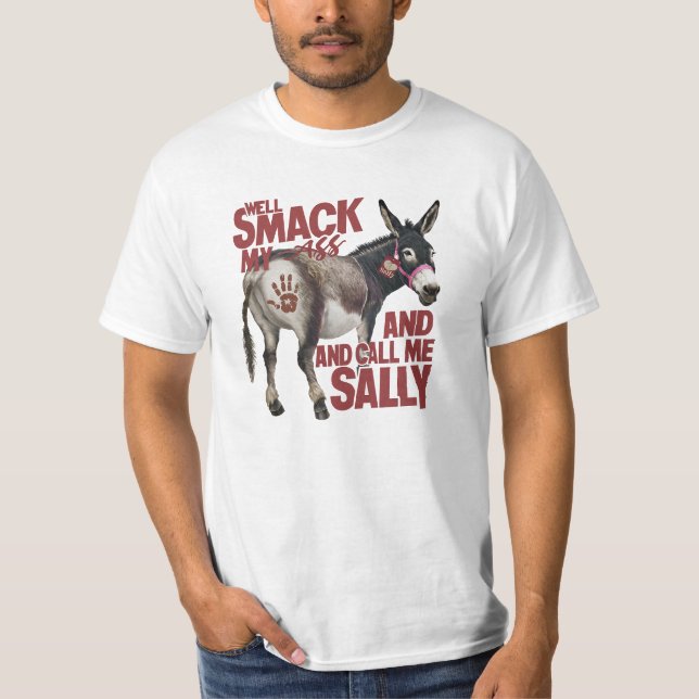 Camiseta Chupa-me e chama-me Sally (Frente)