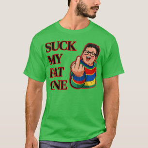 Camiseta Chupa Meu Um Design Retro vintage