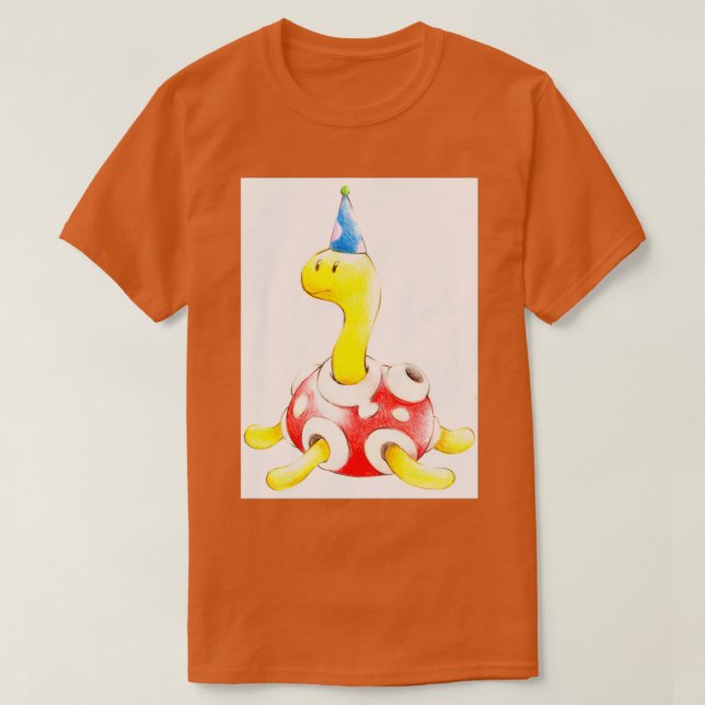 Camiseta Chupa num chapéu de festa (Frente do Design)