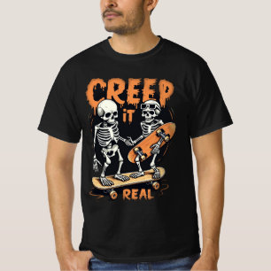 Camiseta Chupa o Horror do Dia das Bruxas Vibes Homens