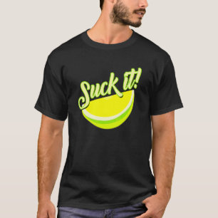 Camiseta Chupa o Limão verde mexicano com limão
