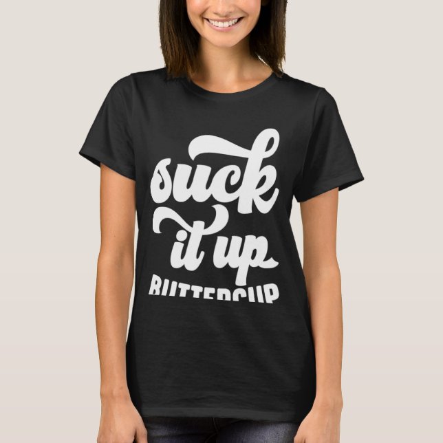 Camiseta Chupa-o para cima (Frente)