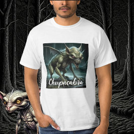 Camiseta Chupacabra - Monstros ou Animais Criptidos
