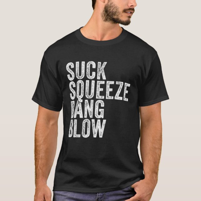 Camiseta Chupar Apertar Bang Explodir Carro Engraçado Mecân (Frente)