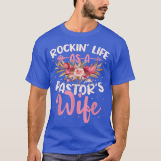 Camiseta Church Christian Rockin Life As A Pastors Wife App