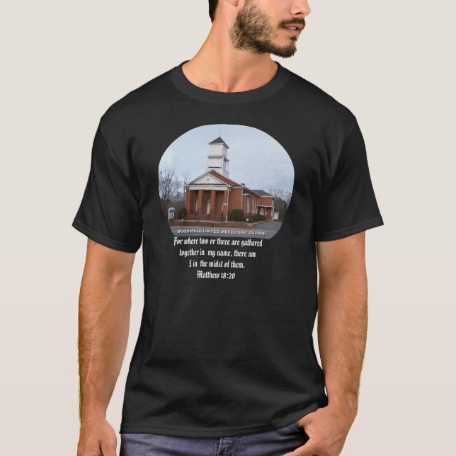 CAMISETA CHURCH-T-SHIRT METODISTA UNIDO BOONVILLE (Frente)