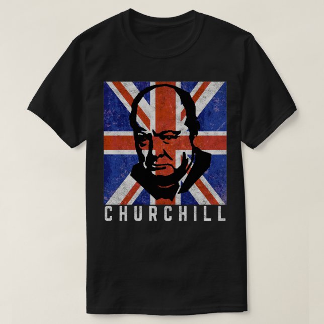 Camiseta Churchill (Frente do Design)