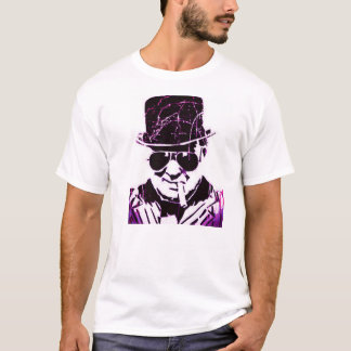 Camiseta Churchill retro roxo