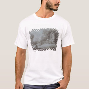 Camiseta Churchyard de Thomas Gainsborough com figura