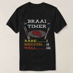 Camiseta Churrasco Africano Braai Timer