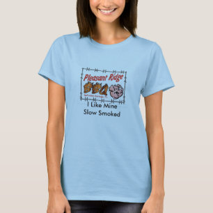 Camiseta CHURRASCO agradável Vert T de Ridge, eu gosto de