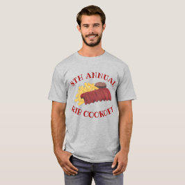 Camiseta Churrasco anual de costelas de reposição de costel